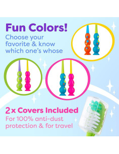 Cepillo de dientes Trueocity para niños - Set 2 unidades - Suave 2