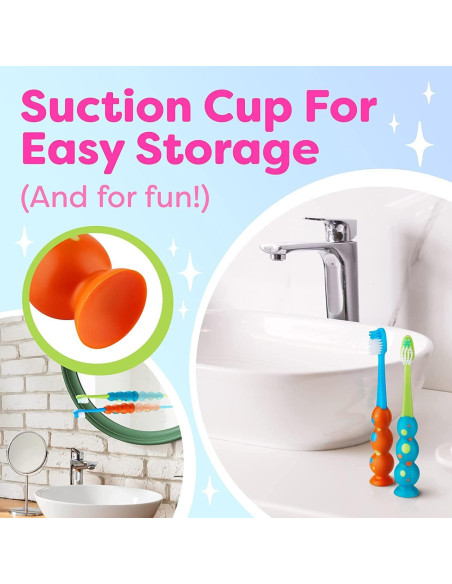 Cepillo de dientes Trueocity para niños - Set 2 unidades - Suave