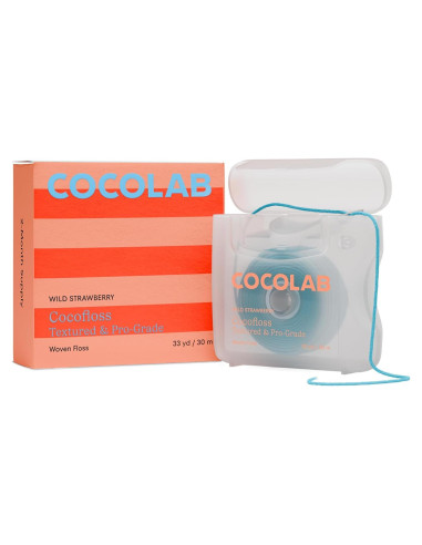 Hilo Dental Cocofloss 30.48m con Cera y Aceite de Coco
