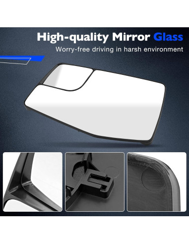 Cristal de Espejo Calentado Misakomo Lado Izquierdo 2019-2024