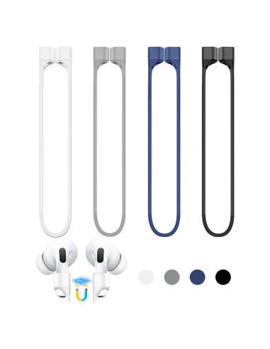 Correa Antipérdida Inesore para AirPods 4/Pro 2/1/3 - 4 Pack