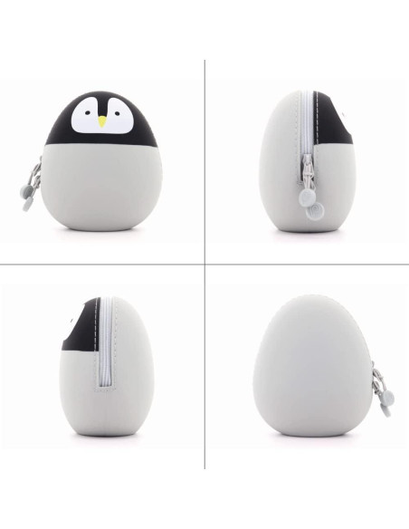 Bolsa con Cremallera LIHITLAB Gato Negro 9.7x11.9 cm Silicona