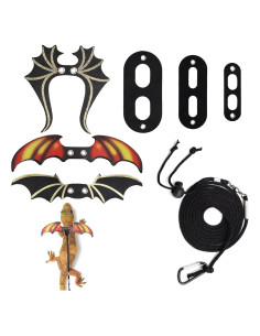 Conjunto Arnés y Correa para Dragón Barbudo PEUTIER 207.5cm