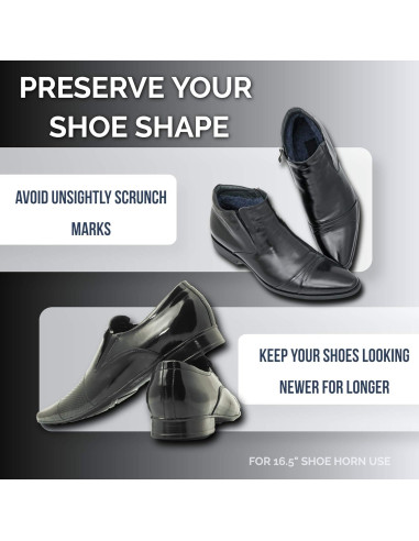 Cuerno de Zapato de Metal 76.2 cm para Adultos y Niños