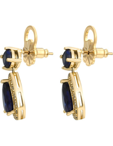 Resortes Bloqueables para Pendientes JIACHARMED 4pcs Oro