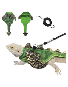 Conjunto Arnés y Correa Ajustable KUNBIUH para Dragón Barbudo