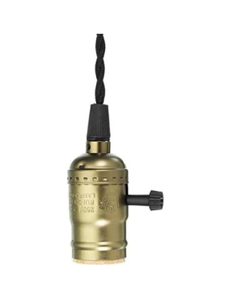 Lámpara colgante regulable ZHMA E26/E27 con cordón 4.5m