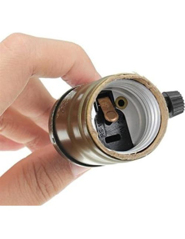 Lámpara colgante regulable ZHMA E26/E27 con cordón 4.5m