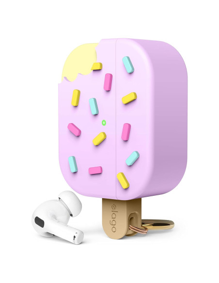 Funda de Helado elago para AirPods Pro 2 - Arándano, Carga Inalámbrica