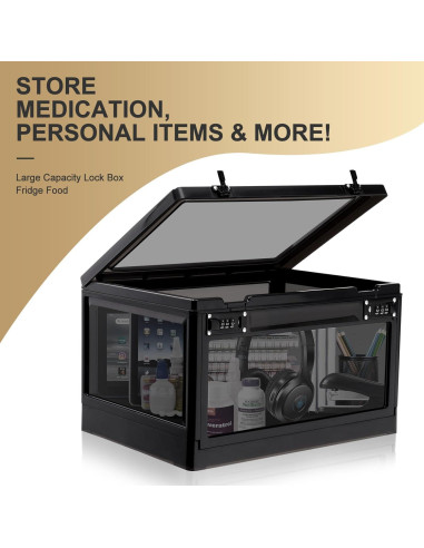 Caja de Seguridad Grande Lalifebuss 24L Cerrable con Código