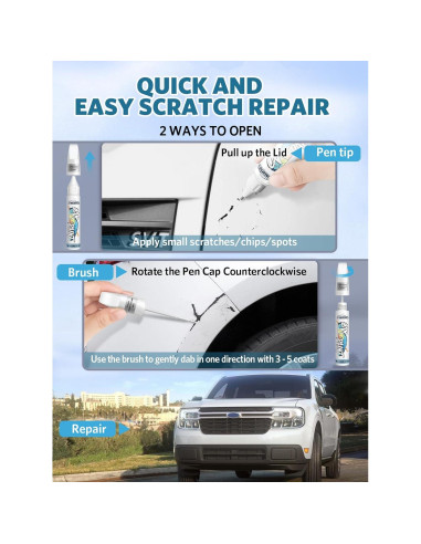 Pintura de Retoque para Automóvil FIXEZPRO 040 Blanco Super