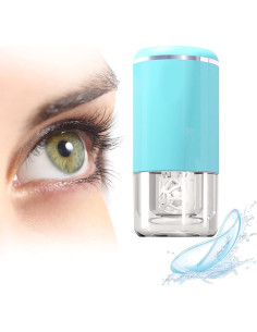 Limpiador Ultrasónico de Lentes de Contacto UpaClaire Azul 2