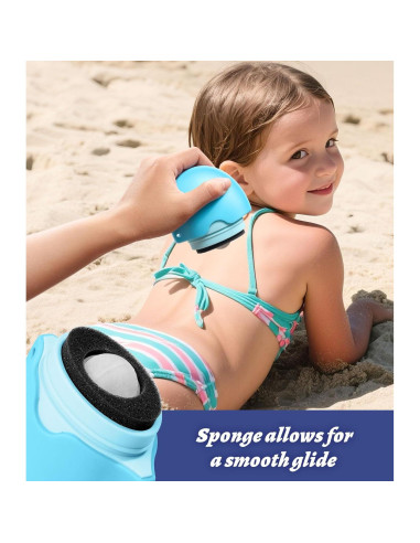 Aplicador de Protector Solar Rellenable KYHDIYA Azul 55ml