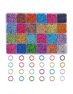 10320 Piezas Anillas de Salto de Aluminio 6MM WEWAYSMILE