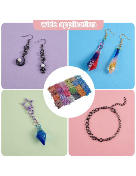 10320 Piezas Anillas de Salto de Aluminio 6MM WEWAYSMILE