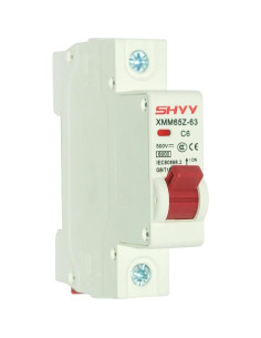 Disyuntor Miniatura DC 6A 500V 1 Polo Haozheng para Sistema Solar 2