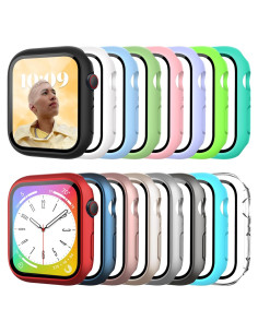 16 Carcasas Protectores para Apple Watch 38mm Bougraite