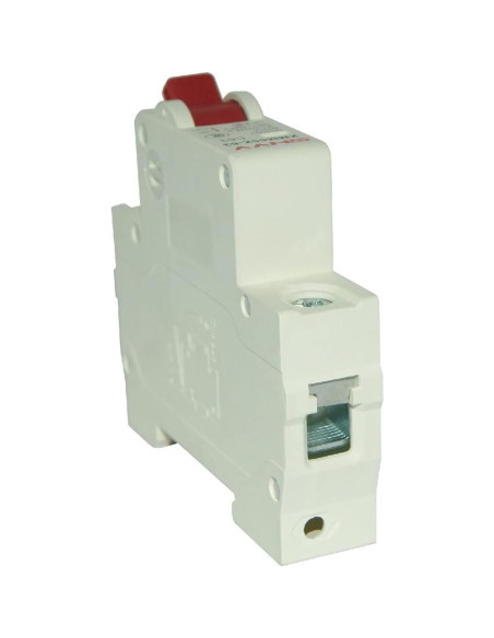 Disyuntor Miniatura DC 6A 500V 1 Polo Haozheng para Sistema Solar