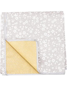 Splat Mat Happy Flute Cuadrado Impermeable 109 cm Paja en Flor 2