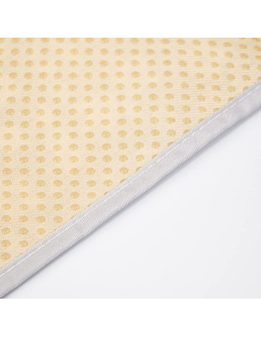 Splat Mat Happy Flute Cuadrado Impermeable 109 cm Paja en Flor