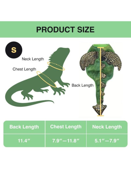 Conjunto Arnés y Correa HOKABLE para Dragón Barbudo Pequeño