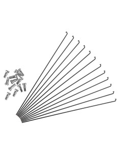 Radios de Bicicleta ZYAMY 14G J Curvados 290mm Acero Inoxidable