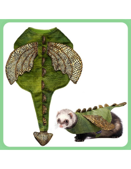 Conjunto Arnés y Correa HOKABLE para Dragón Barbudo Pequeño