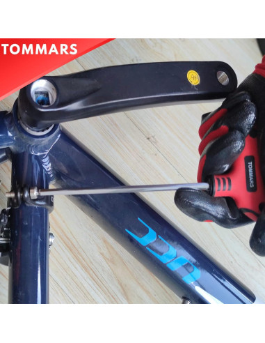 Juego de Llaves Allen T TOMMARS 9 Piezas 2-10 mm Acero S2