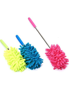 Mopa de Microfibra Telescópica Genérico 140 cm para Limpieza 2