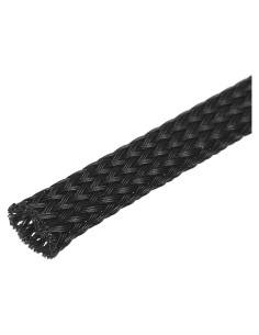 Manguito Expandible uxcell 6.35mm x 30m Negro Aislante