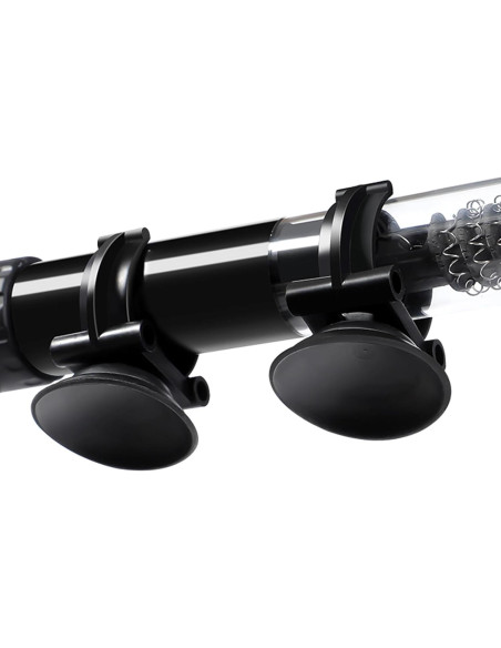 Paquete de 12 Ventosas AQUANEAT para Acuario con Clip Negro