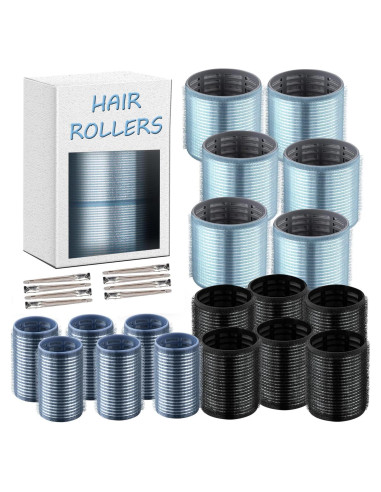 Juego de Rulos para Cabello xnicx 26 Piezas Cerámicos