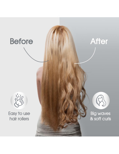 Juego de Rulos para Cabello xnicx 26 Piezas Cerámicos