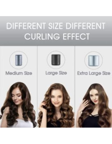 Juego de Rulos para Cabello xnicx 26 Piezas Cerámicos