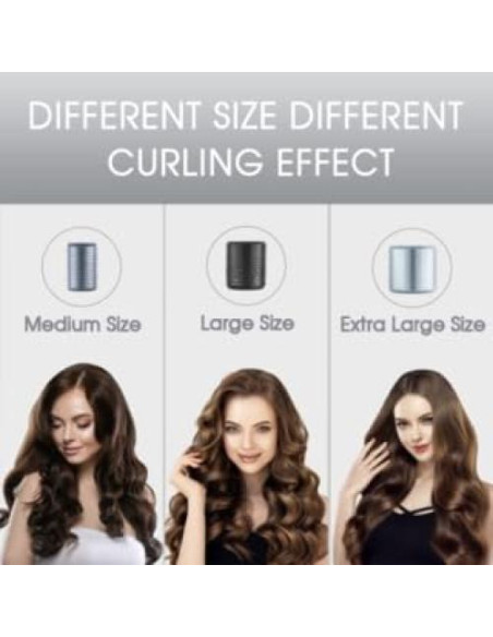 Juego de Rulos para Cabello xnicx 26 Piezas Cerámicos