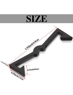 Bloques de Gancho para Tablero de Clavijas Hicarer 50 Piezas 2