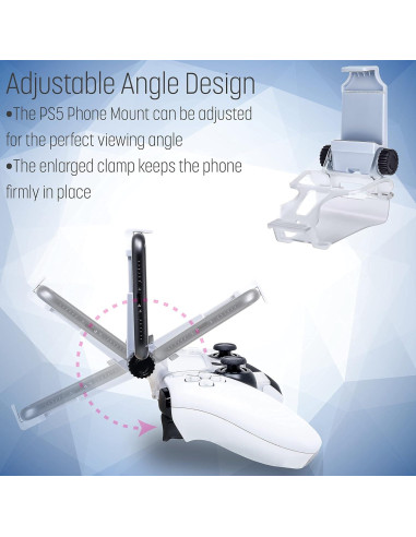 Soporte de Montaje para Teléfono PS5 ADZ Clip Inteligente