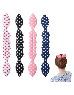 Hacedor de moño orejas de conejo Sisadodo 4Pcs para cabello