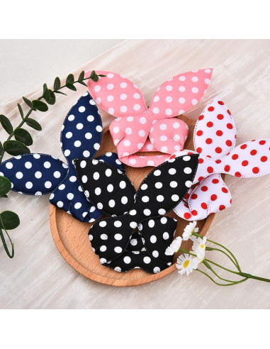 Hacedor de moño orejas de conejo Sisadodo 4Pcs para cabello