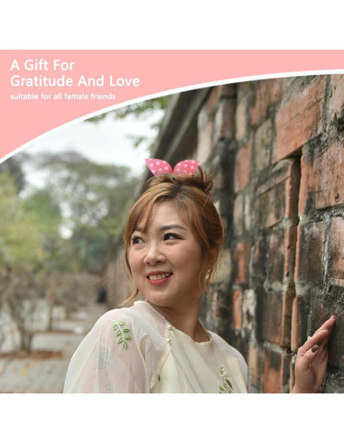 Hacedor de moño orejas de conejo Sisadodo 4Pcs para cabello