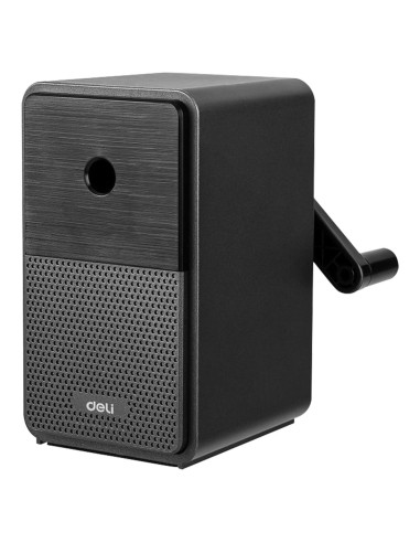 Sacapuntas Manual Deli - Ajustable con Cuchilla de Seguridad