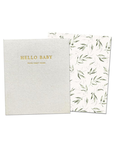 Libro de Recuerdos para Bebés Peachly Oliva - 60 Páginas