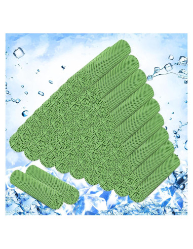 Toallas Enfriadoras Hosuly 50 Unidades 100x30 cm Verde