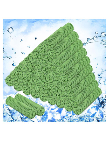 Toallas Enfriadoras Hosuly 50 Unidades 100x30 cm Verde