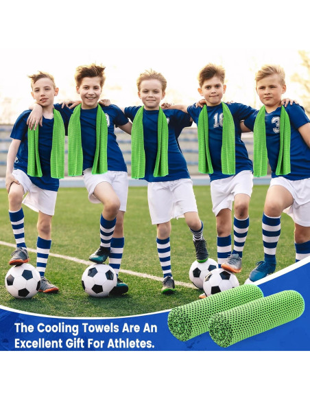 Toallas Enfriadoras Hosuly 50 Unidades 100x30 cm Verde