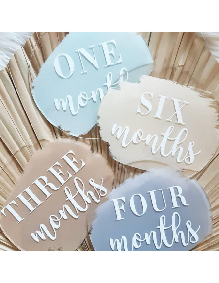 20 Círculos Acrílicos Transparentes 7.6 cm JINMURY para DIY