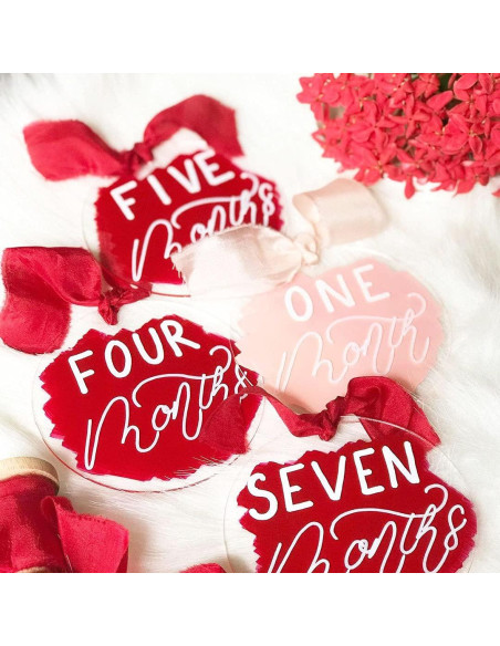 20 Círculos Acrílicos Transparentes 7.6 cm JINMURY para DIY