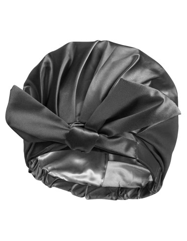 Gorro de Ducha Reutilizable Grande ZKLLGHE Negro Ajustable