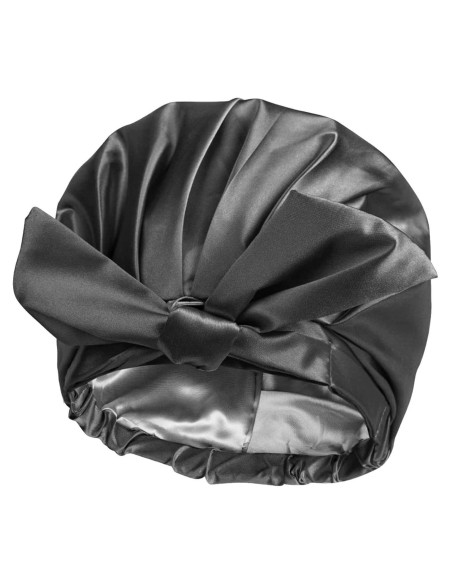 Gorro de Ducha Reutilizable Grande ZKLLGHE Negro Ajustable