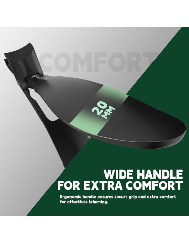 Cortauñas VANWIN para Uñas Gruesas con Mango Largo y Recogedor